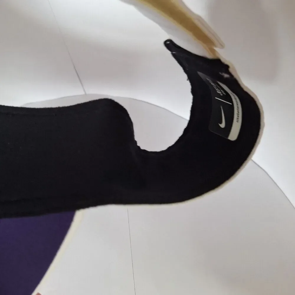 Nike Dri-Fit Washington Huskies Adjustable White Purple Visor Hat Football